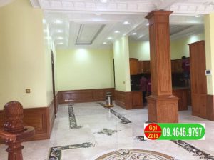 Thi công mài và đánh bóng sàn đá Granite
