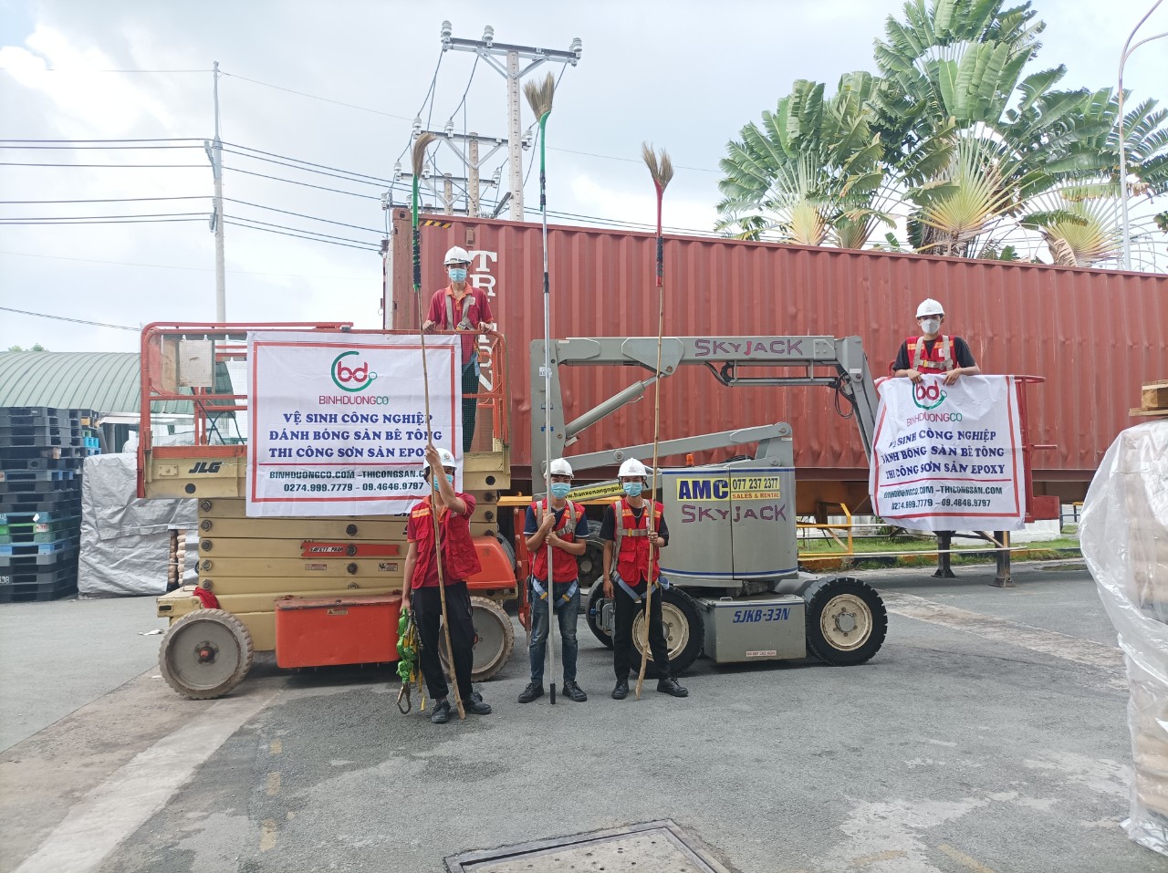 Dịch vụ vệ sinh Bình Dương